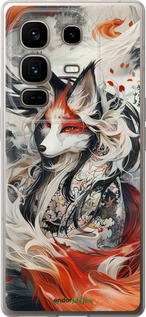 Силиконовый чехол Дух кицунэ' для Infinix Note 50 Pro+ - 6107u-4041 изображение 