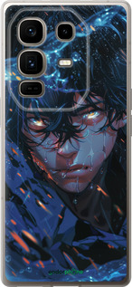 Силиконовый чехол Satoru Gojou для Infinix Note 50 Pro+ - 6128u-4041 изображение 