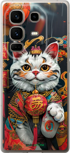 Силиконовый чехол China Cat v2 для Infinix Note 50 Pro+ - 6135u-4041 изображение 