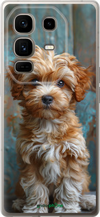 Силиконовый чехол Щенок мальтипу для Infinix Note 50 Pro+ - 6157u-4041 изображение 