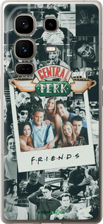 Силиконовый чехол Друзья для Infinix Note 50 Pro+ - 6276u-4041 изображение 