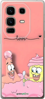 Силиконовый чехол Спанч Боб для Infinix Note 50 Pro+ - 6282u-4041 изображение 