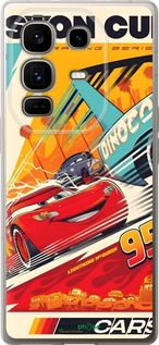 Силиконовый чехол Тачки для Infinix Note 50 Pro+ - 6288u-4041 изображение 