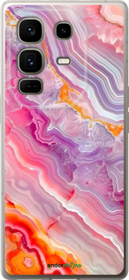 Силіконовий чехол Мрамор 2 для Infinix Note 50 Pro+ - 6307u-4041 изображение 