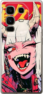 Силиконовый чехол Аниме демон для Infinix Note 50 Pro+ - 6308u-4041 изображение 