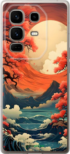 Силиконовый чехол Природа японии для Infinix Note 50 Pro+ - 6327u-4041 изображение 