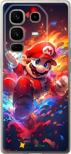Силиконовый чехол Супер Марио для Infinix Note 50 Pro+ - 6342u-4041 изображение 