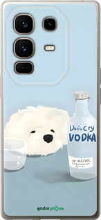 Силиконовый чехол Пес водка для Infinix Note 50 Pro+ - 6368u-4041 изображение 