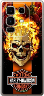 Силіконовий чехол Харлей девидсон для Infinix Note 50 Pro+ - 6370u-4041 изображение 