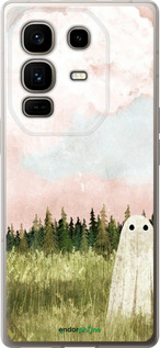 Силиконовый чехол Привидение для Infinix Note 50 Pro+ - 6401u-4041 изображение 