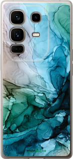 Силиконовый чехол С красочной абстрактной картиной Соленые берега для Infinix Note 50 Pro+ - 6405u-4041 изображение 