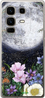 Силиконовый чехол Полночь в саду II для Infinix Note 50 Pro+ - 6424u-4041 изображение 