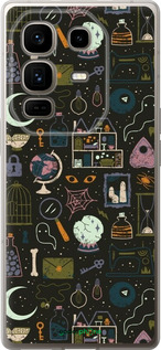 Силиконовый чехол Колдовской принт для Infinix Note 50 Pro+ - 6425u-4041 изображение 