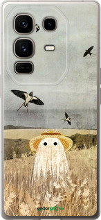 Силиконовый чехол Призрак в поле для Infinix Note 50 Pro+ - 6427u-4041 изображение 