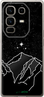 Силиконовый чехол Минималистический горный пейзаж для Infinix Note 50 Pro+ - 6438u-4041 изображение 