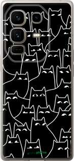 Силиконовый чехол С изображением кошек для Infinix Note 50 Pro+ - 6470u-4041 изображение 