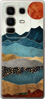 Силиконовый чехол Янтарный закат для Infinix Note 50 Pro+ - 6475u-4041 изображение 