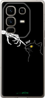 Силиконовый чехол Кошка для Infinix Note 50 Pro+ - 6505u-4041 изображение 