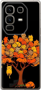 Силіконовий чехол Дерево та котики для Infinix Note 50 Pro+ - 6516u-4041 изображение 