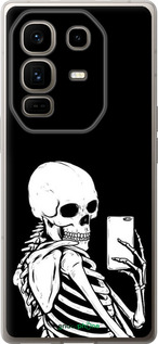 Силиконовый чехол Скелет делает Selfie для Infinix Note 50 Pro+ - 6535u-4041 изображение 