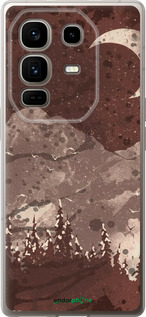 Силиконовый чехол С изображением лунного пейзажа в ночном лесу для Infinix Note 50 Pro+ - 6546u-4041 изображение 