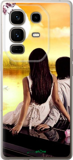 Силиконовый чехол Sunset для Infinix Note 50 Pro+ - 6607u-4041 изображение 