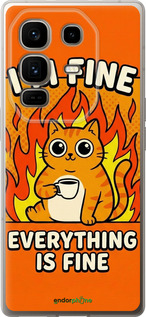 Силиконовый чехол Funny Cat для Infinix Note 50 Pro+ - 6786u-4041 изображение 