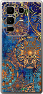 Силіконовий чехол Золотий візерунок для Infinix Note 50 Pro+ - 678u-4041 изображение 