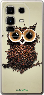 Силіконовий чехол Сова з кави для Infinix Note 50 Pro+ - 777u-4041 изображение 