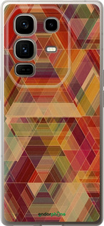 Силіконовий чехол Геометричний візерунок для Infinix Note 50 Pro+ - 904u-4041 изображение 