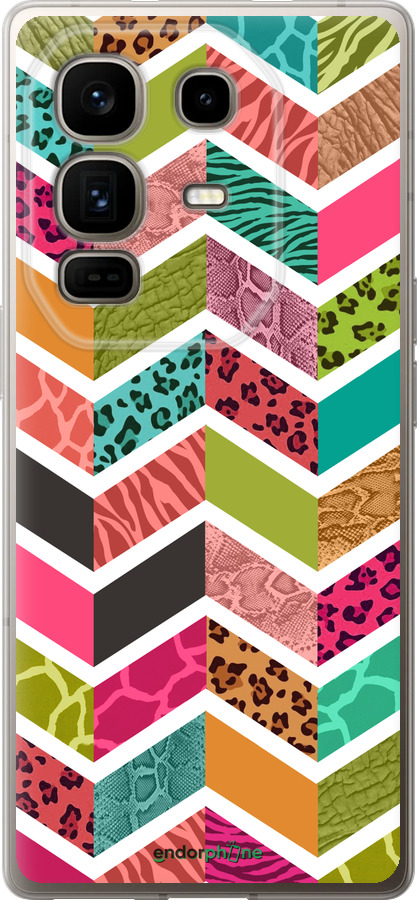 Силиконовый чехол Шеврон v3 для Infinix Note 50 Pro+ - 1058u-4041 изображение 