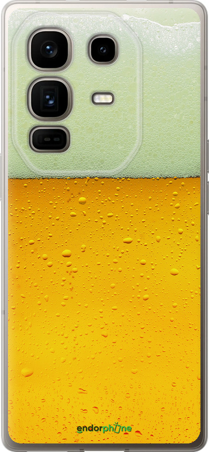 Силиконовый чехол Пиво для Infinix Note 50 Pro+ - 1145u-4041 изображение 
