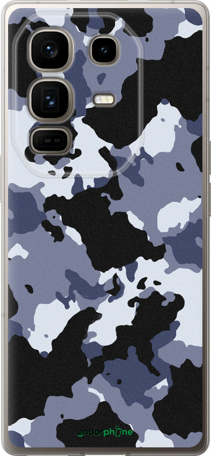 Силиконовый чехол Камуфляж v4 для Infinix Note 50 Pro+ - 1182u-4041 изображение 