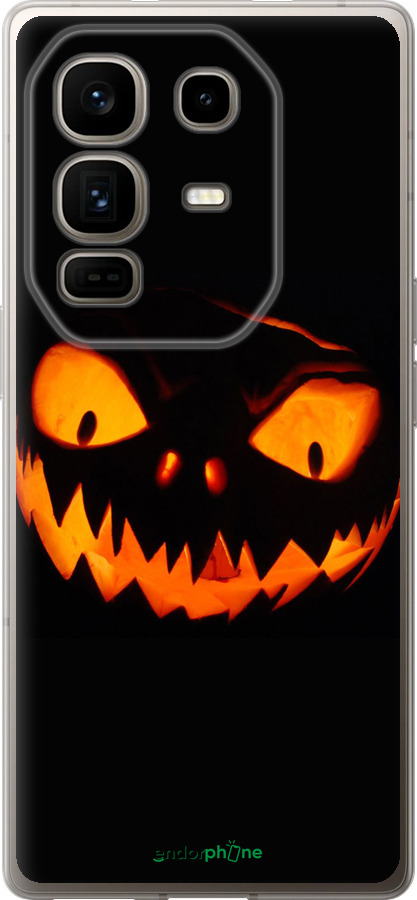 Силиконовый чехол Огненный Джек v1 для Infinix Note 50 Pro+ - 1185u-4041 изображение 