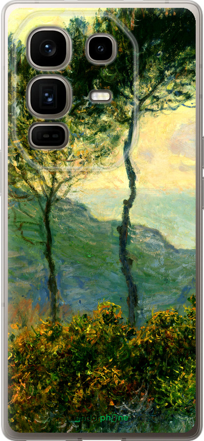 Силиконовый чехол Клод Моне для Infinix Note 50 Pro+ - 1193u-4041 изображение 