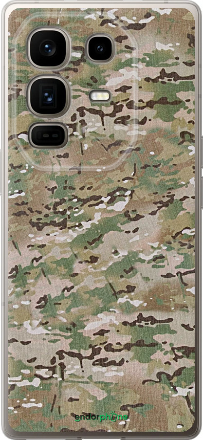 Силиконовый чехол Камуфляж v5 для Infinix Note 50 Pro+ - 1201u-4041 изображение 