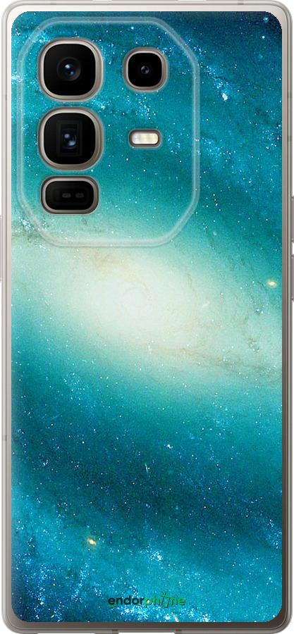 Силиконовый чехол Голубая галактика для Infinix Note 50 Pro+ - 177u-4041 изображение 