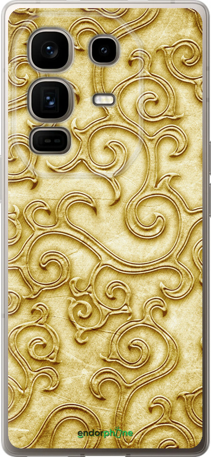 Силиконовый чехол Узор v7 для Infinix Note 50 Pro+ - 1840u-4041 изображение 