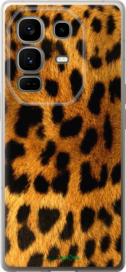 Силиконовый чехол Шкура леопарда для Infinix Note 50 Pro+ - 238u-4041 изображение 