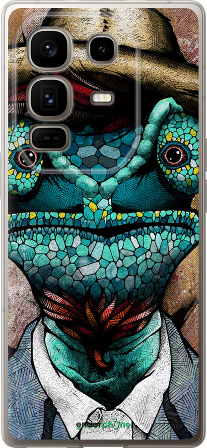 Силіконовий чехол Хамелеон в розшуку для Infinix Note 50 Pro+ - 4030u-4041 изображение 