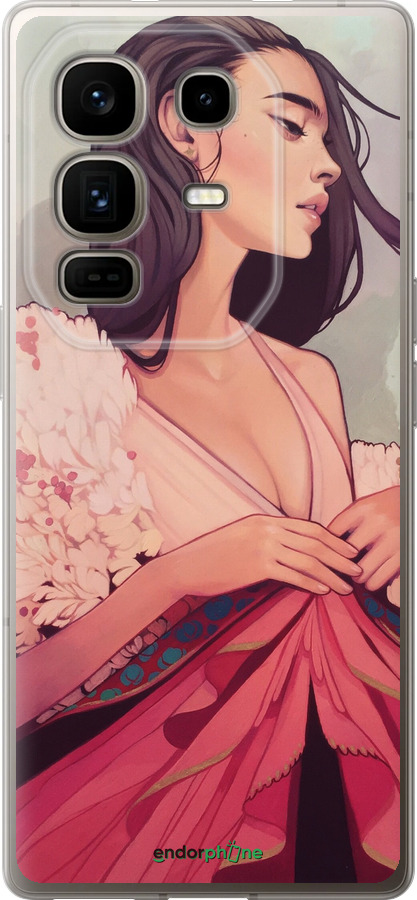 Силиконовый чехол Kelsey Beckett для Infinix Note 50 Pro+ - 4034u-4041 изображение 