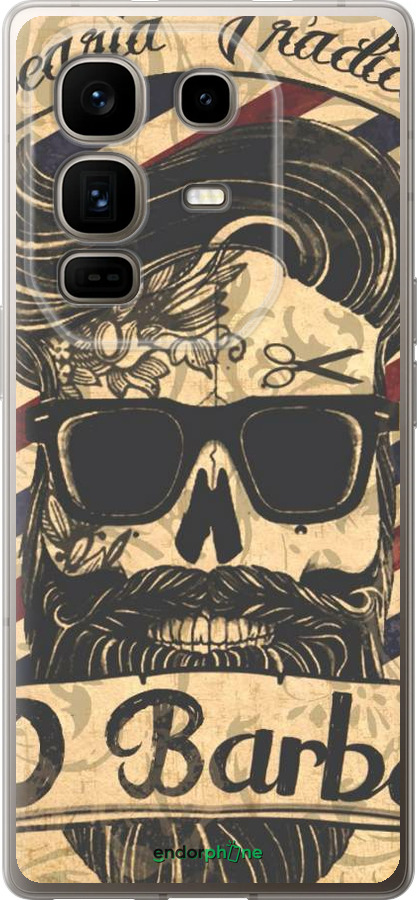 Силіконовий чехол Barber Shop для Infinix Note 50 Pro+ - 4097u-4041 изображение 