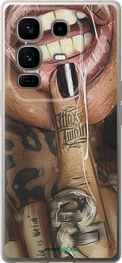 Силиконовый чехол Swag-girl для Infinix Note 50 Pro+ - 4124u-4041 изображение 