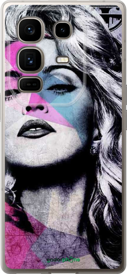 Силіконовий чехол Art-Madonna для Infinix Note 50 Pro+ - 4131u-4041 изображение 
