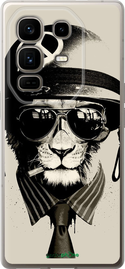 Силіконовий чехол tattoo soldier для Infinix Note 50 Pro+ - 4165u-4041 изображение 