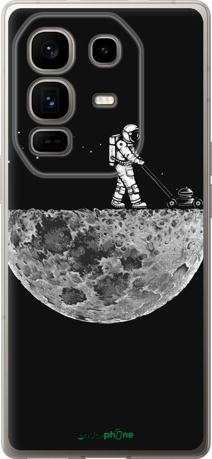 Силиконовый чехол Moon in dark для Infinix Note 50 Pro+ - 4176u-4041 изображение 