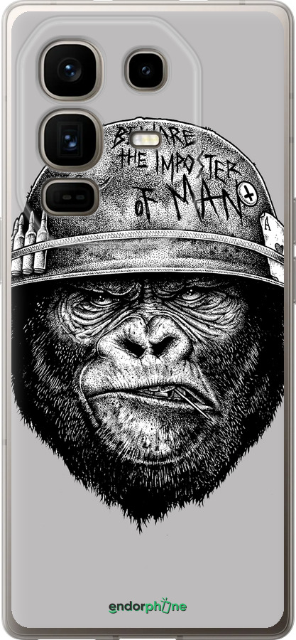 Силиконовый чехол military monkey для Infinix Note 50 Pro+ - 4177u-4041 изображение 