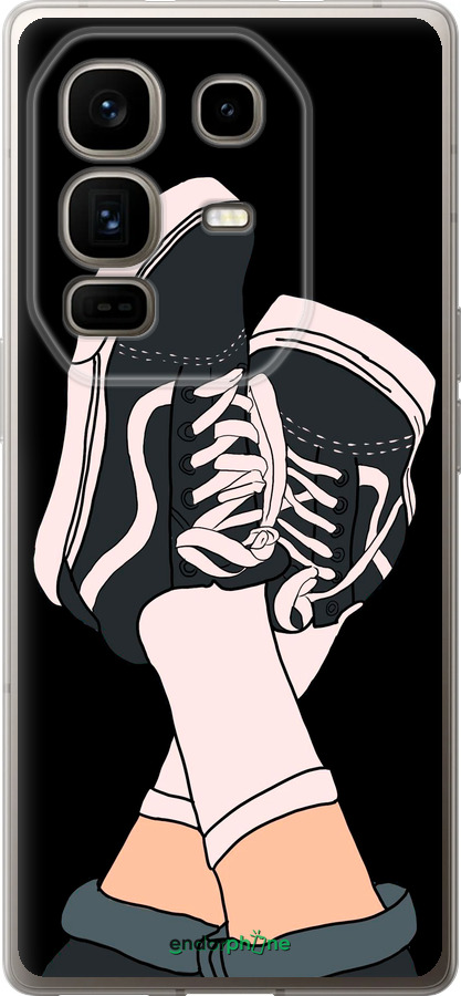 Силіконовий чехол Кеди для Infinix Note 50 Pro+ - 4265u-4041 изображение 