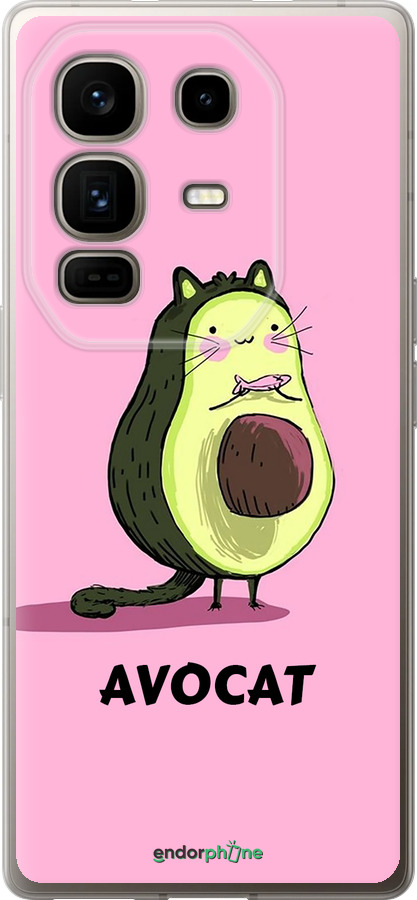 Силиконовый чехол Avocat для Infinix Note 50 Pro+ - 4270u-4041 изображение 