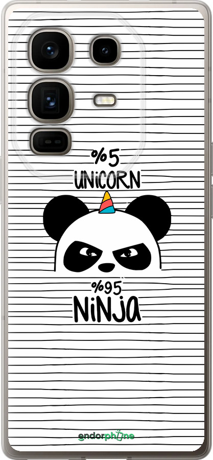 Силиконовый чехол Ниндзя для Infinix Note 50 Pro+ - 4281u-4041 изображение 